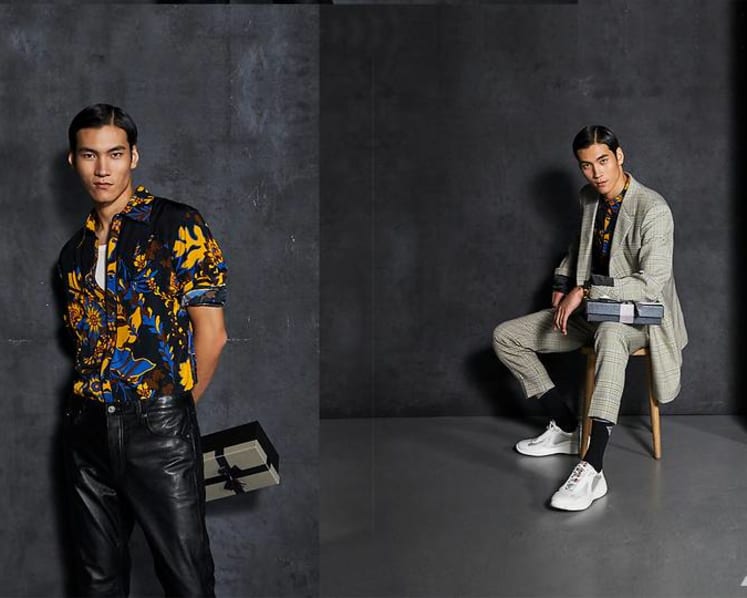 The printed shirt takes you from street casual to cocktail formal this party season