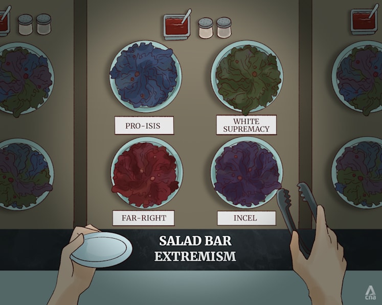 What is ‘salad bar’ extremism, and is a new rehab playbook needed to tackle this form of radicalisation?