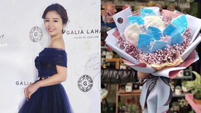 Ruby Lin Receives Bouquet Made Up Of Face Masks For V-Day; Gets Slammed For Being “Unhygienic”