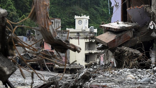 尼泊尔洪灾后 联合国：约6.5万人需要紧急援助