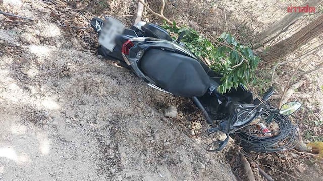 中国籍父女泰国骑摩托坠崖 父亡女伤