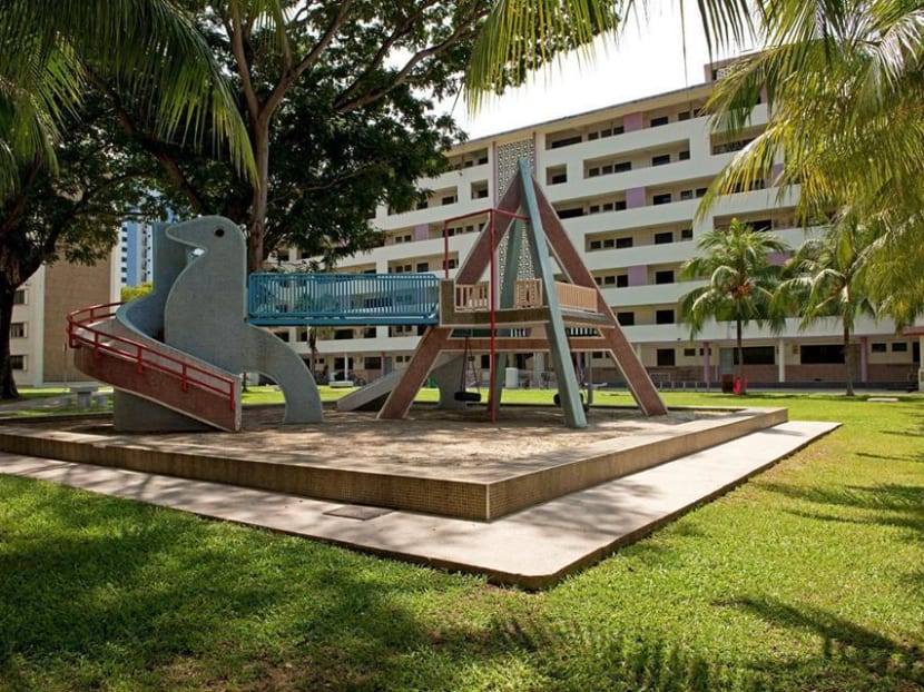 The “iconic” Dove Playground – a centerpiece of the Dakota Crescent neighbourhood – will be preserved and repurposed for civic and community uses when the estate undergoes major redevelopment. Photo: Minister Lawrence Wong/Facebook
