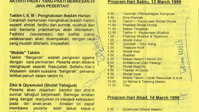 JI arrests, 20 years on: Terrorist group ran ‘holiday camps’ for 300 children over 5 years, says new ISD report