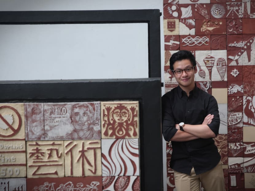 School of the Arts graduate Andre Chong, 18, decided to pursue his love for theatre through the International Baccalaureate career-related programme, which gave him time to hone his skills on the stage. Photo: Jason Quah/TODAY