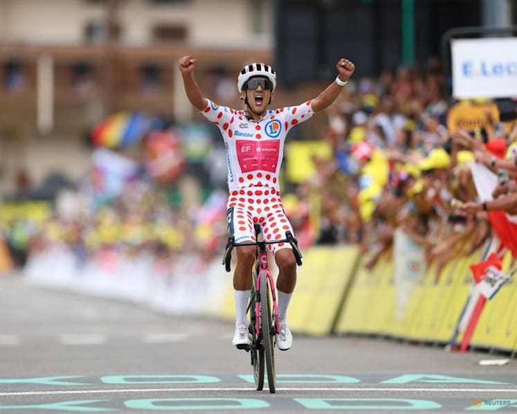 Ecuadorian Carapaz wins 20th stage of Tour de France