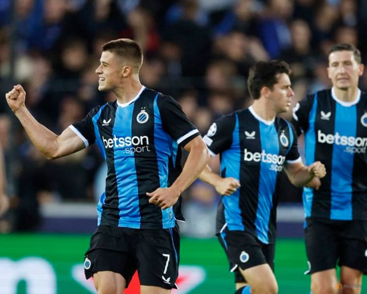 Torres helps Villa hold off Brugge, Marin fires AEK to victory