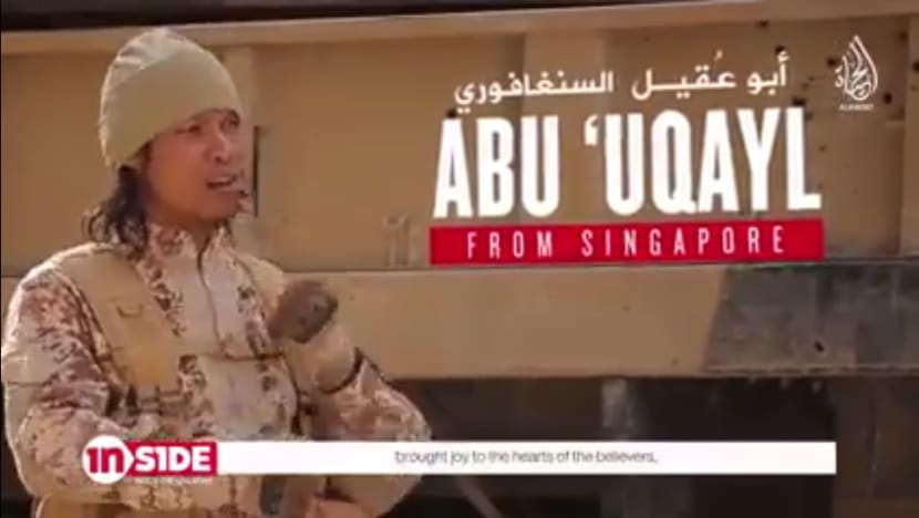 MHA ‘monitoring activities’ of Singaporean in IS video