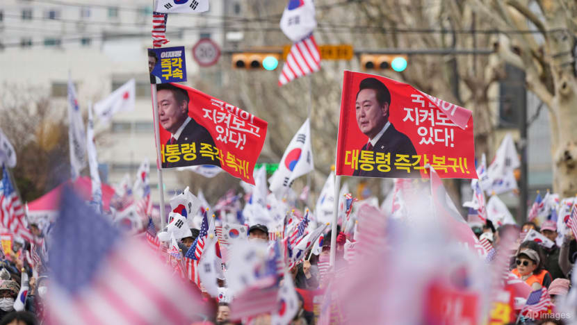 South Korea's acting president urges calm, tighter security ahead of impeachment ruling South Korea's acting president urges calm, tighter security ahead of impeachment ruling