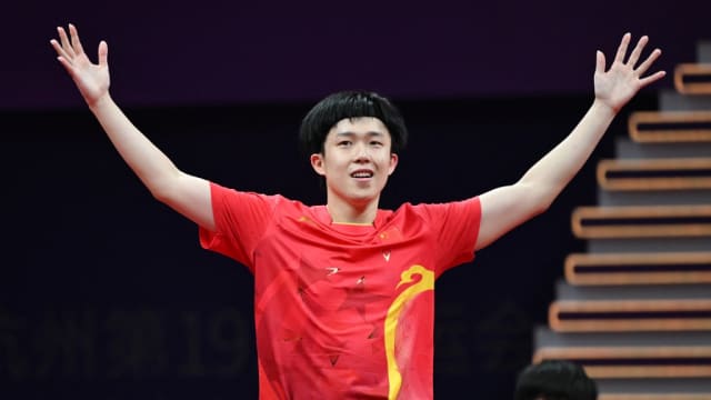 世界乒乓球锦标赛：中国男队击败法国 连续第11届夺冠