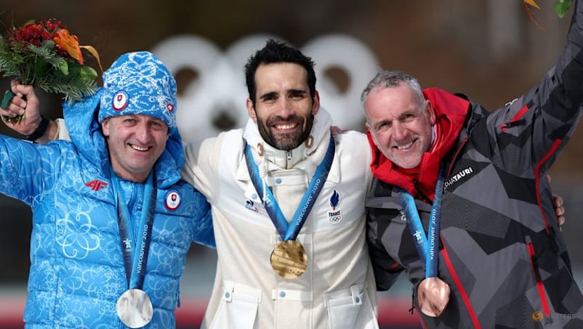 Biathlon-Sixteen years on, Fourcade finally tastes sweet Vancouver gold