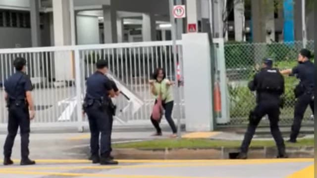 涉嫌在圣希尔达中学外自捅的53岁妇女打算认罪