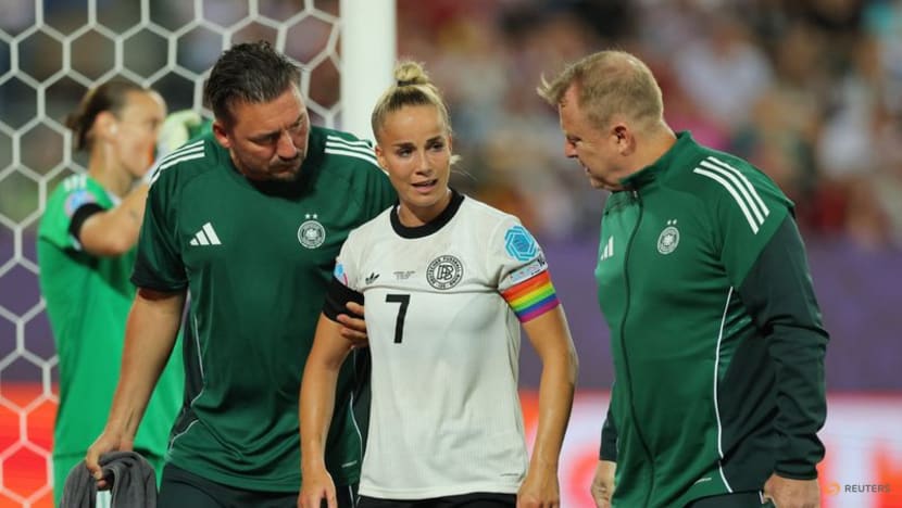 No ACL tear, but Germany's Gwinn out of Women's Euros No ACL tear, but Germany's Gwinn out of Women's Euros