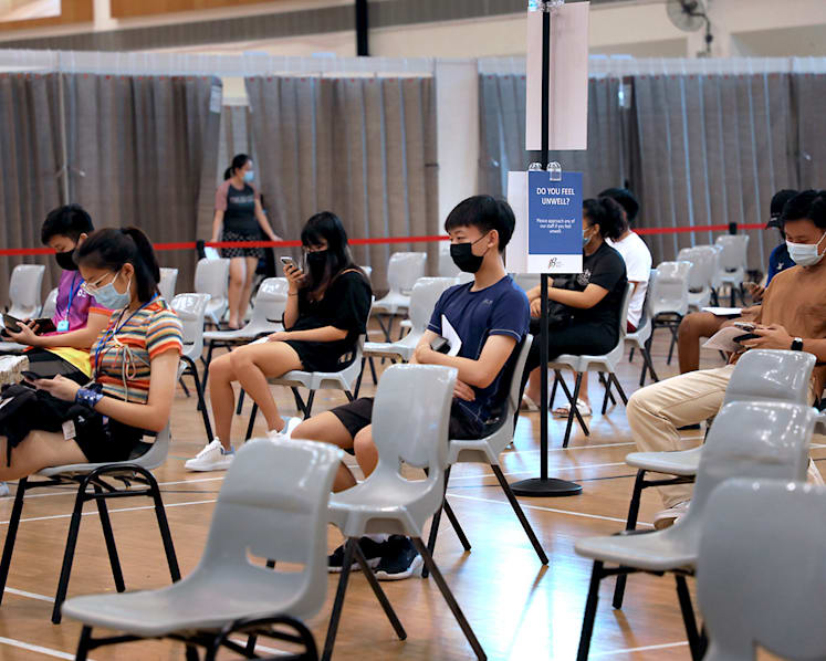 80% of S’poreans aged 12-39 have taken first dose or made booking for Covid-19 vaccination: MOH