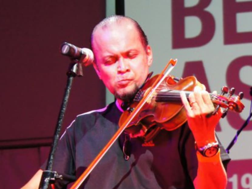 A photo of Atwell Jansen posted in 2011 (Photo: Heritage Band Singapore's Facebook page)