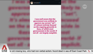 Singapore Law Minister says claims by US comedian Sammy Obeid are "completely fictional account"