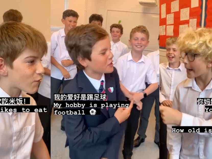 Schoolboys in England rap battle in Mandarin, and it's so entertaining
