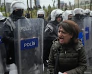 Turkish police fire tear gas, arrest hundreds at Istanbul May Day rallies