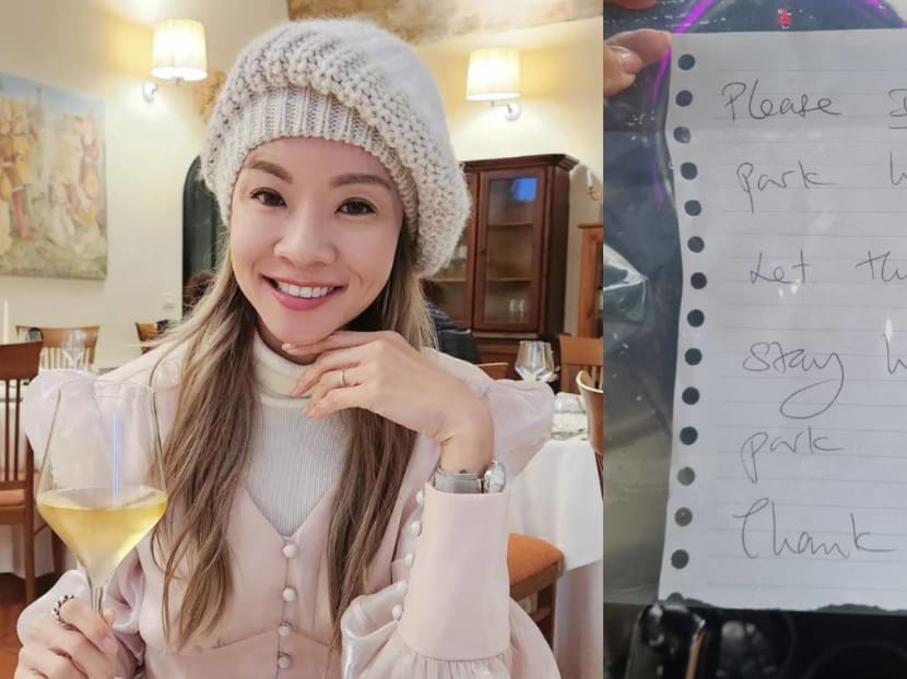 Jade Seah says she&rsquo;s tired of 'self-entitled, landed home owners' after receiving note asking her not to park in their private housing estate