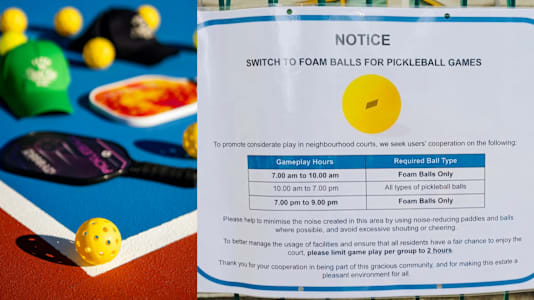 Silent Pickleball With Foam Balls Launched In Mountbatten Following Noise Complaints 