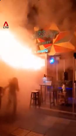 At least 27 killed in Bangkok bar fire
