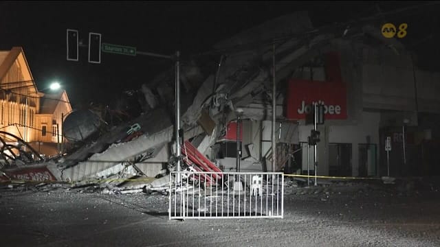 菲律宾棉兰老岛7.8级强震 死亡人数增至41人