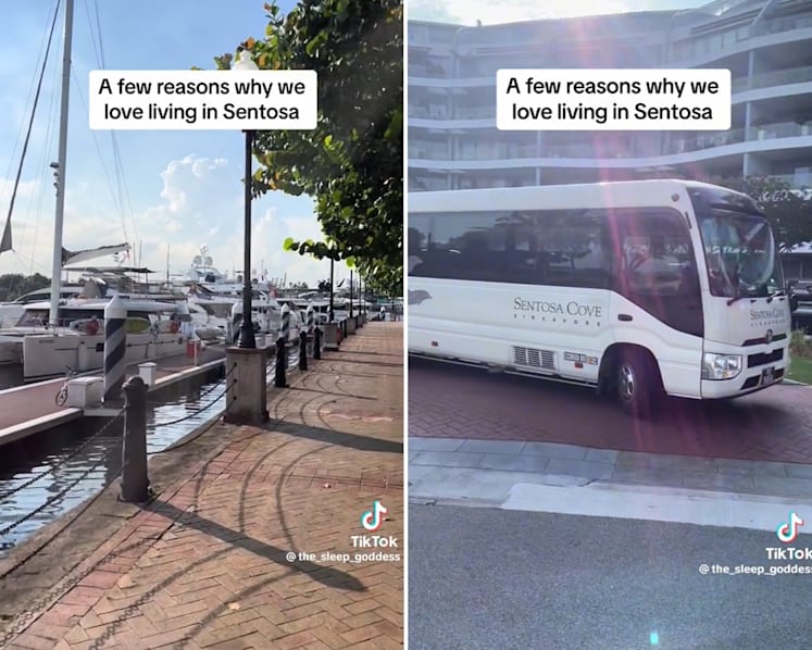 #trending: Expat shares what living in Sentosa is like; netizens make amusing comparisons to HDB estates