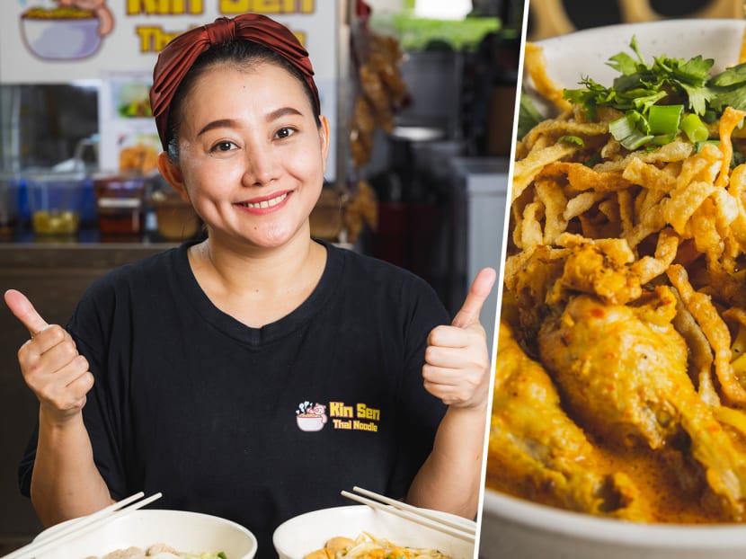Ex-Thai nightclub mamasan serves addictive Khao Soi curry noodles and crispy omelette in kopitiam