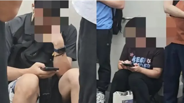 没座位就自带板凳？中国地铁“板凳族”引热议