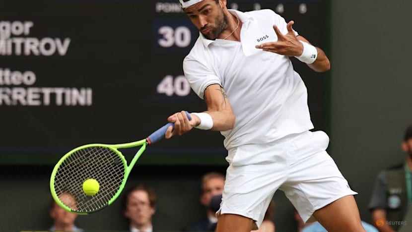 A year after Wimbledon heartache, Dimitrov sees off Berrettini for return to fourth round
