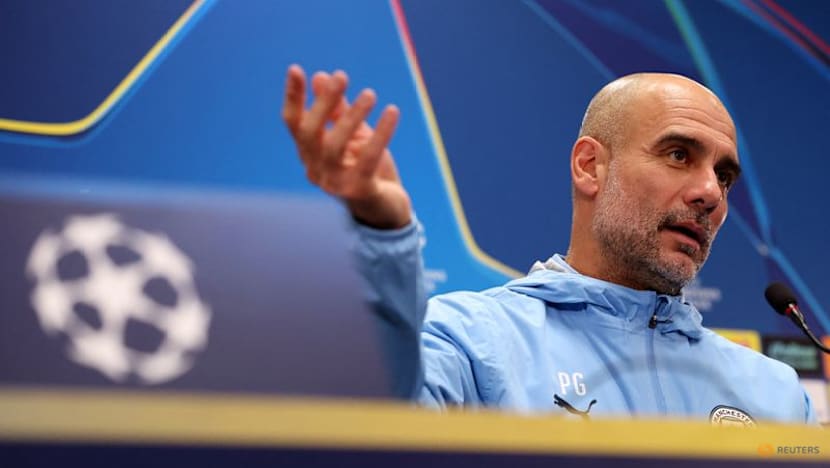 Guardiola shrugs off derby defeat as Man City focus on Champions League progress