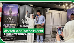 LIPUTAN WARTAWAN (4 Apr) | Rumah terbuka Ella