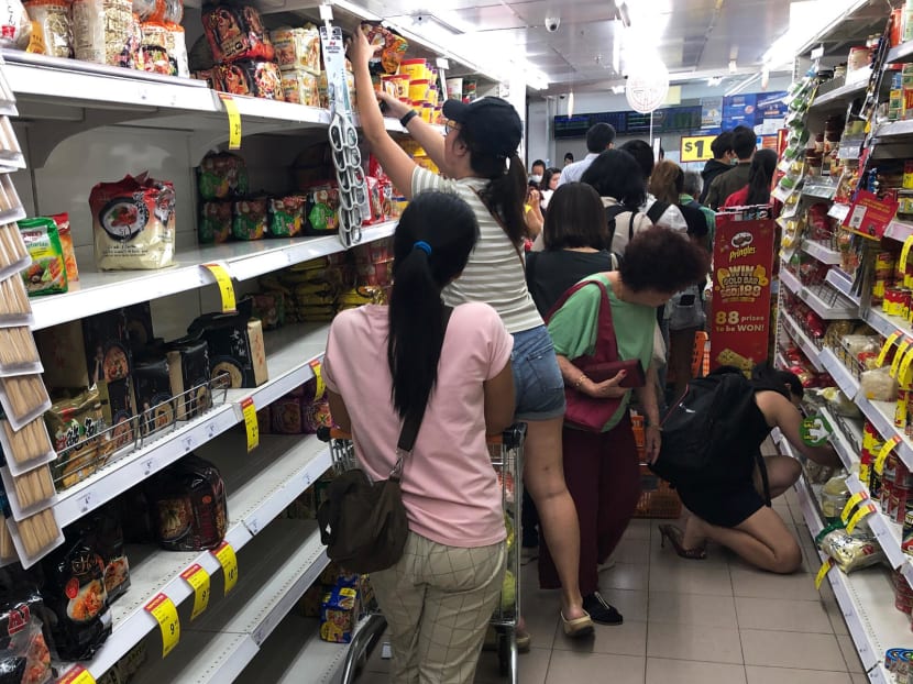 The public announcement of Dorscon levels had the unintended consequence of inducing public anxiety during the Covid-19 pandemic and sparked panic buying at supermarkets. The public announcement of Dorscon levels had the unintended consequence of inducing public anxiety during the Covid-19 pandemic and sparked panic buying at supermarkets.