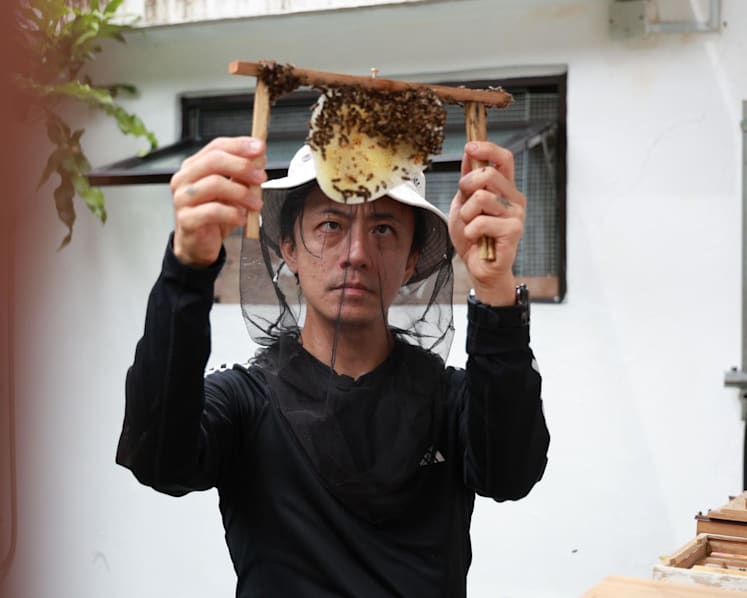 Meet the 42-year-old beekeeper who once saved bees from an airplane engine