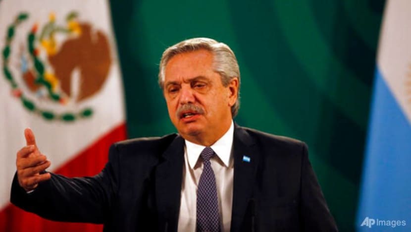 Argentine leader's test shows COVID-19; awaits confirmation