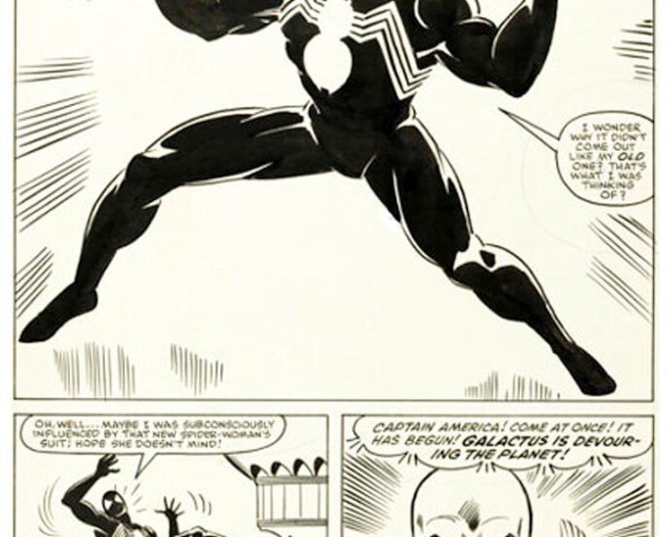 Spider-Man comic page sells for record US$3.36M bidding