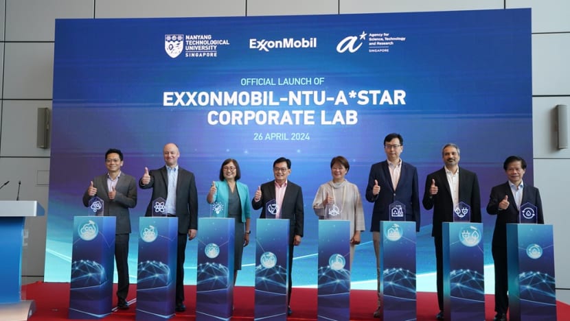 'We don't buy it': Student activists protest ExxonMobil's role in S$60m low-carbon research lab at NTU