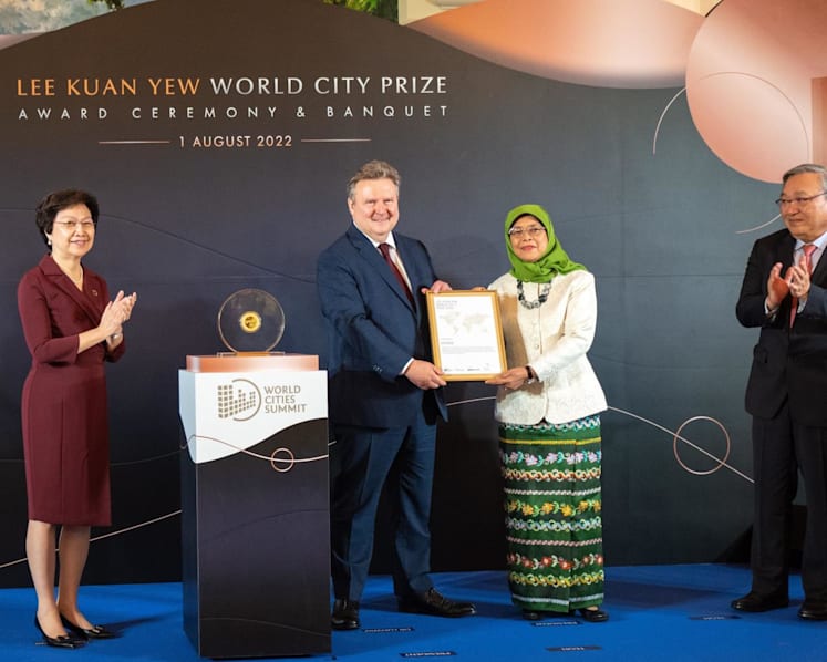 Lee Kuan Yew World City Prize 2020 presented to city of Vienna