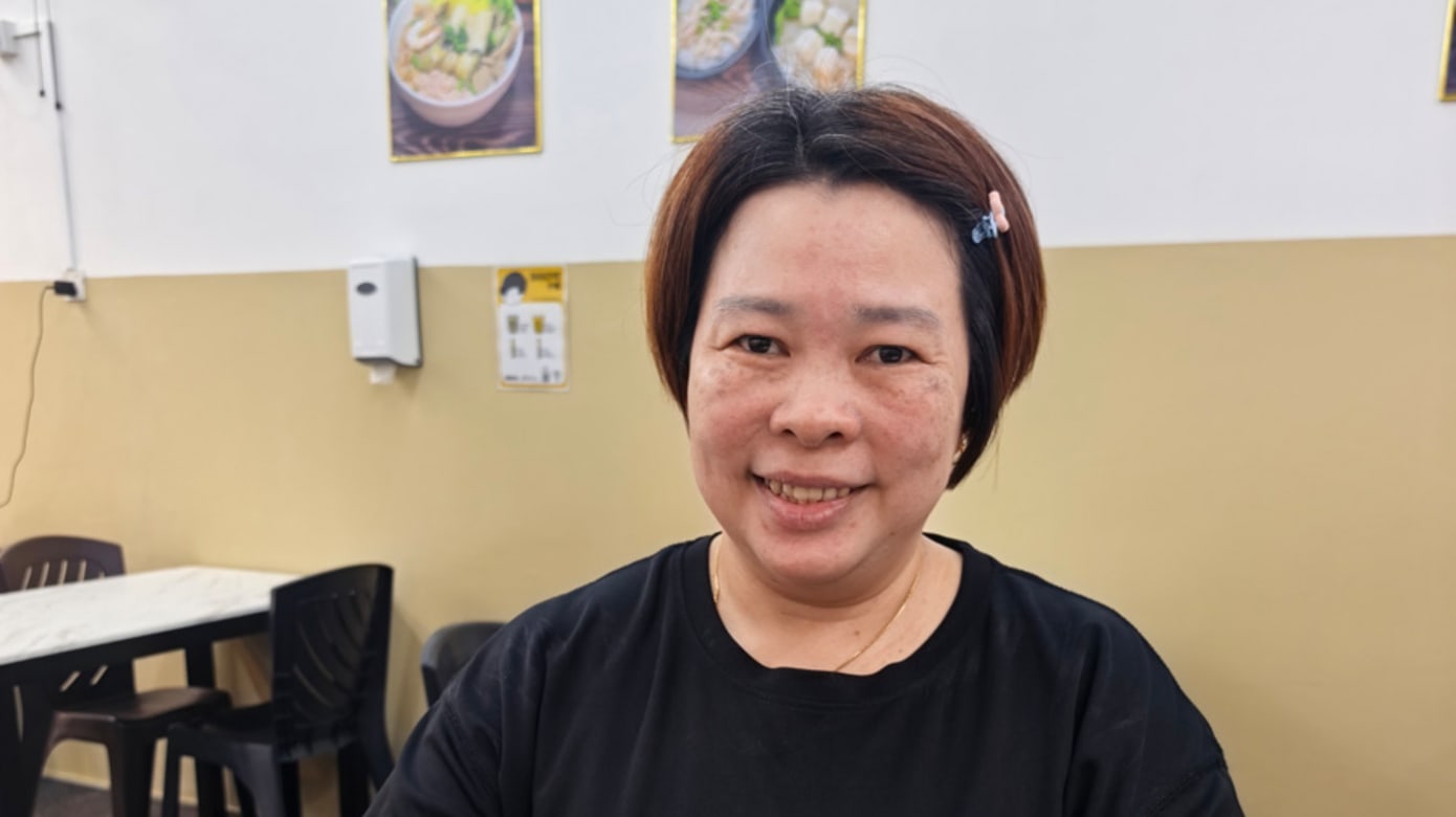 老板娘来自彭亨，煮的板面是自己喜欢的家乡味。（图：李宛纹）