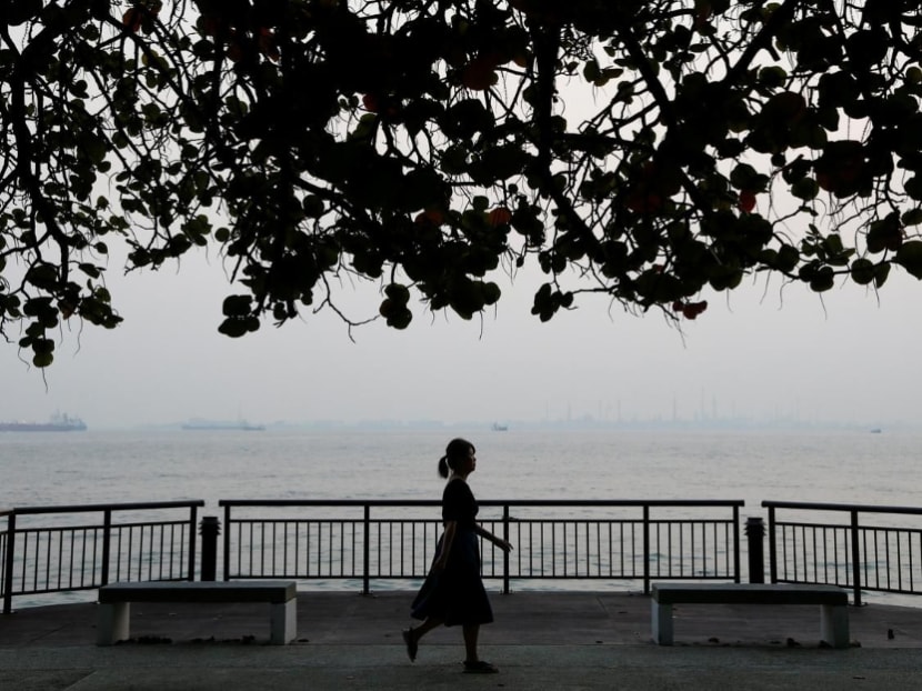 In Singapore, slightly hazy conditions can be expected on Monday (Sept 23), and thundery showers are forecast in the afternoon.
