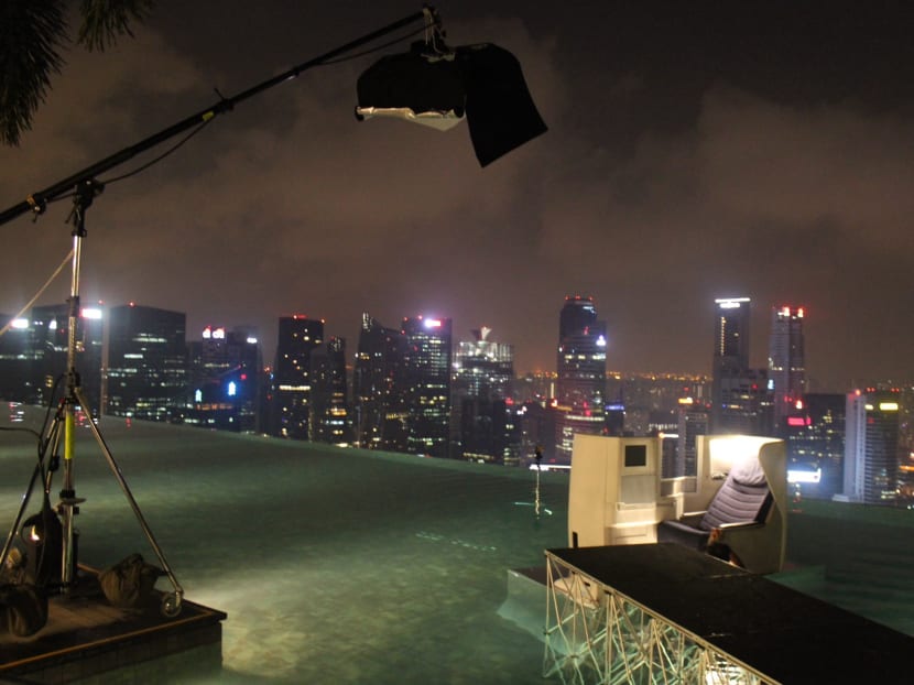 Gwyneth Paltrow goes atop Marina Bay Sands