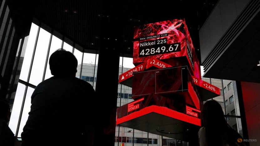 Shares scale fresh tops in Asia, oil slips on truce talks Shares scale fresh tops in Asia, oil slips on truce talks