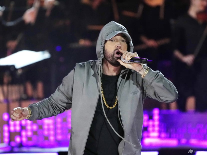 Eminem is going to be a grandfather, he reveals in Temporary music video