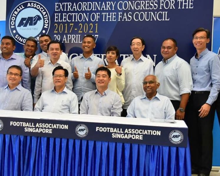 Football: Lim Kia Tong elected as new FAS president