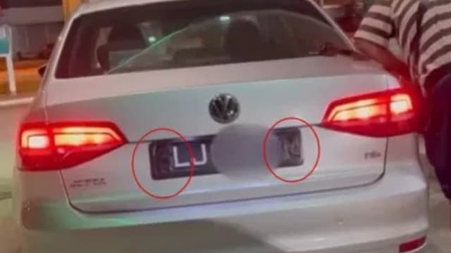 疑刻意遮车牌添津贴汽油 狮城车司机被制止时称“是马国人”