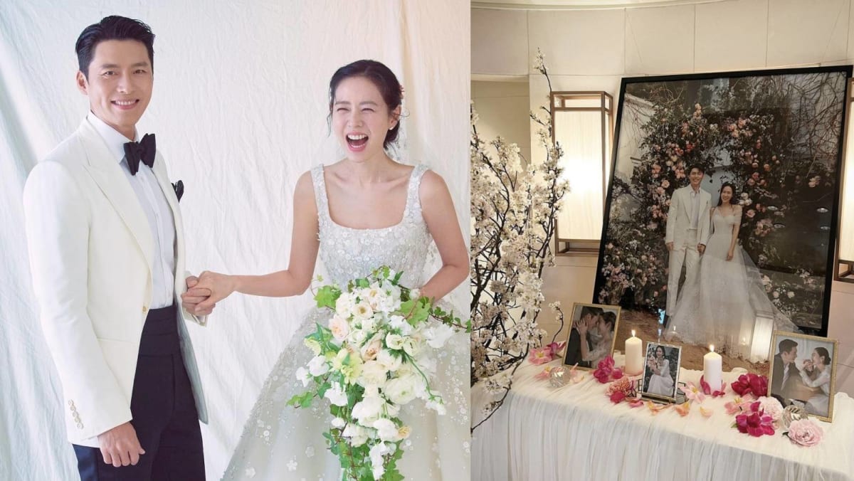 Pictures From Hyun Bin And Son Ye Jin's Gorgeous Wedding - CNA Lifestyle Pictures From Hyun Bin And Son Ye Jin's Gorgeous Wedding - CNA Lifestyle