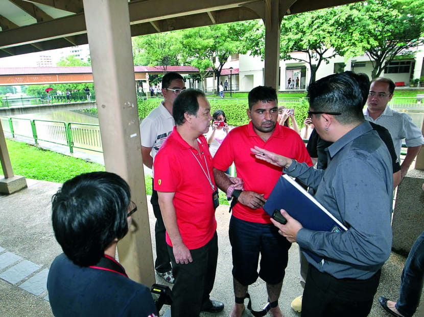 Headless body case: Murder suspect taken back to crime scene