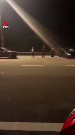 Minor crash turns deadly on Malaysian highway after Mercedes ploughs into scene