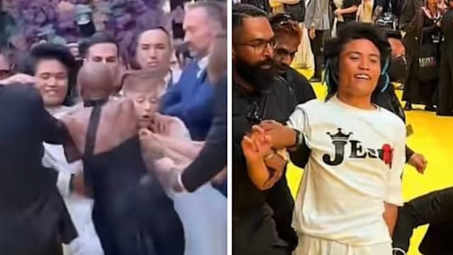 圣淘沙首映礼跨栏杆扑向女星 澳男认公共滋扰判监九天