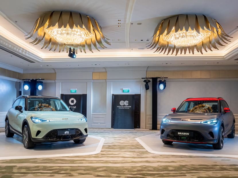 Smart #1 range of electric vehicles to go on sale in Singapore from end-April