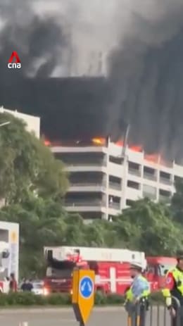 Fire breaks out at BYD parking facility in Shenzhen